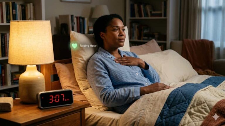 Wake Up at 3AM With Anxiety? Causes + Calming Plan