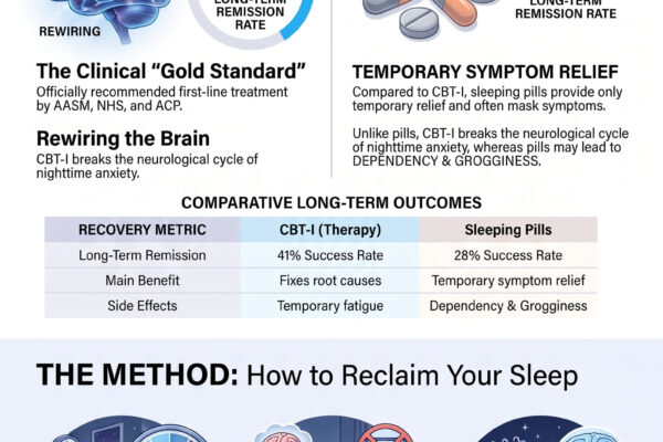 CBT-I Sleep Efficiency Calculator tool measuring sleep restriction readiness